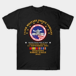 144th Military Police Co - 911 - ONE w SVC - Seal T-Shirt